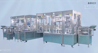 敷贴式便携胰岛素内置留置针外针组装设备 